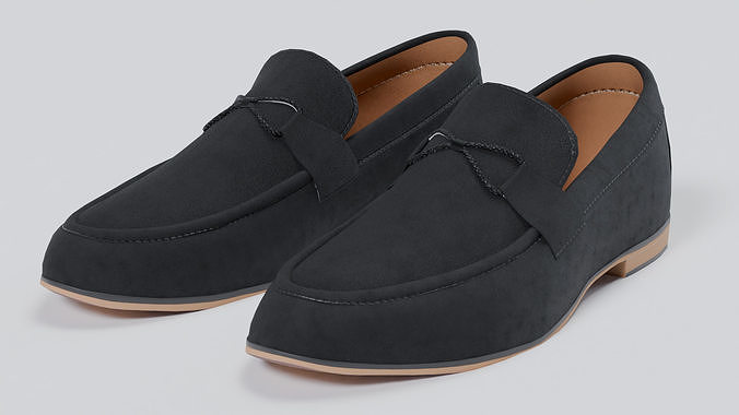 Casual shoe 05 Low-poly 3D model