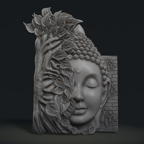 Buddha 3D Model STL File for 3D Printing 3D print model