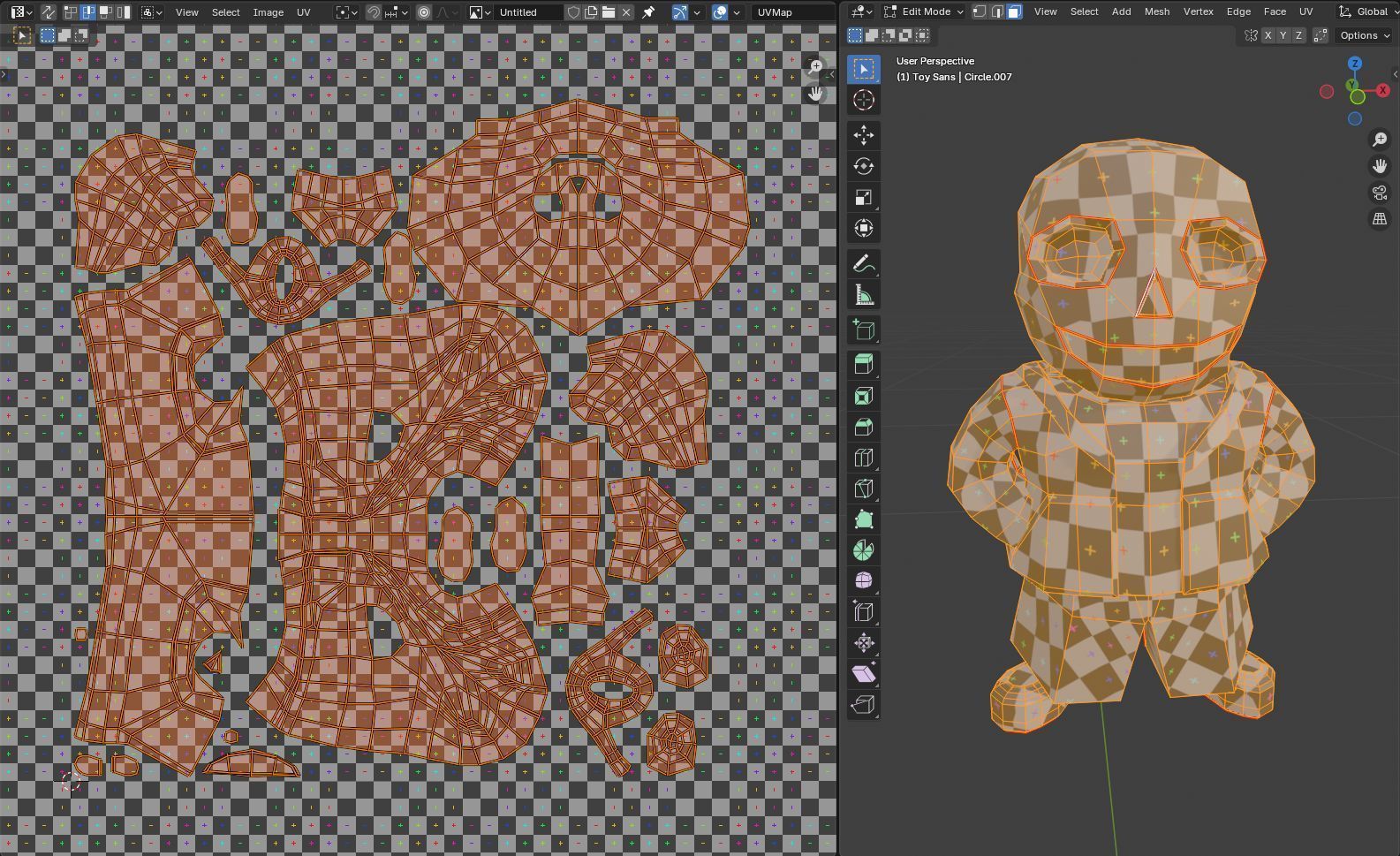 Low Poly Furniture Pack Low-poly 3D model_7