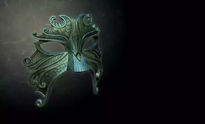 Mermaid mask