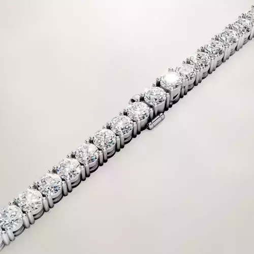 tennis bracelet 3 mm stones 