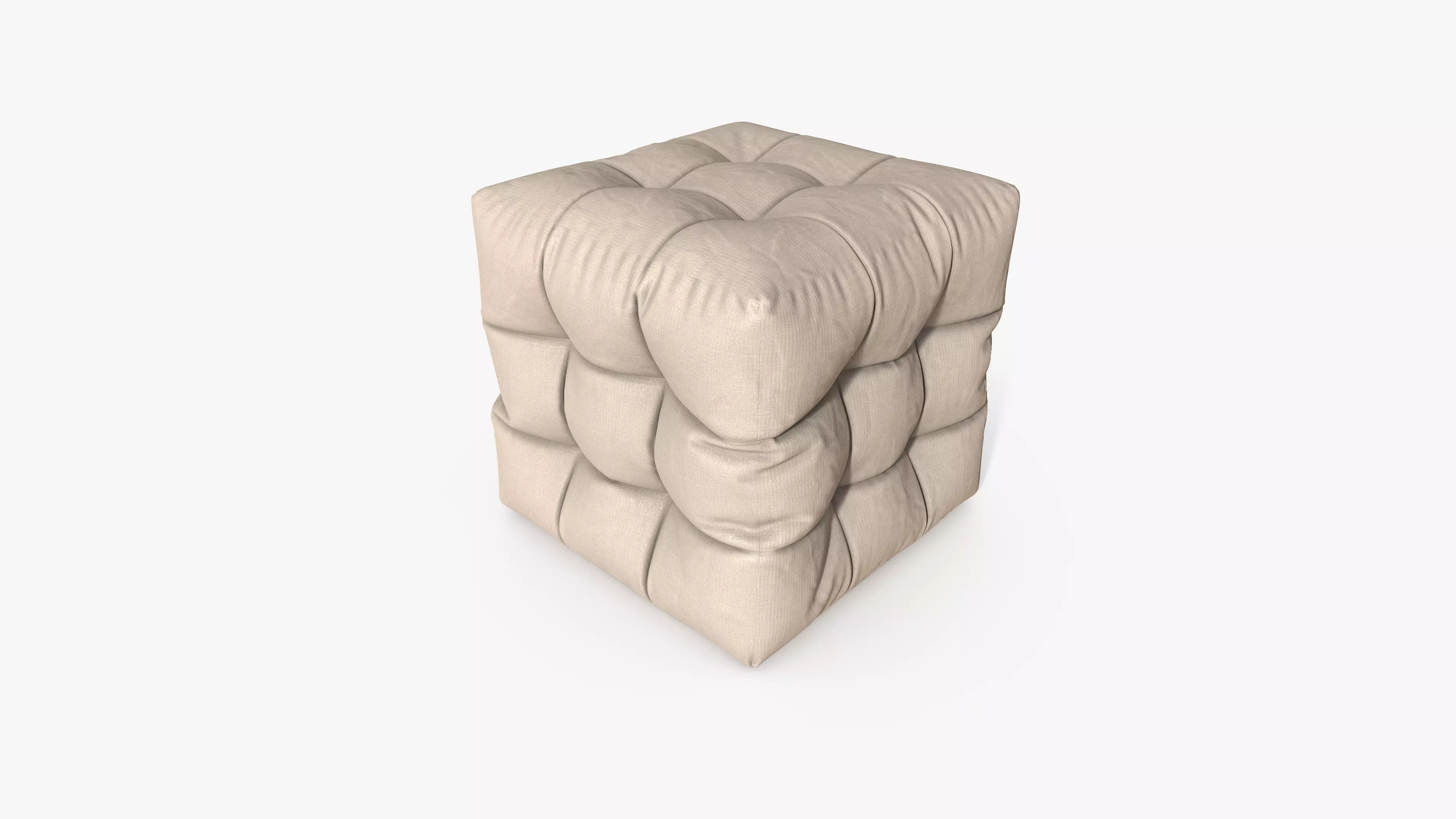 Pouf Big 3D model