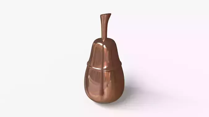 Bowl Pear Bronze