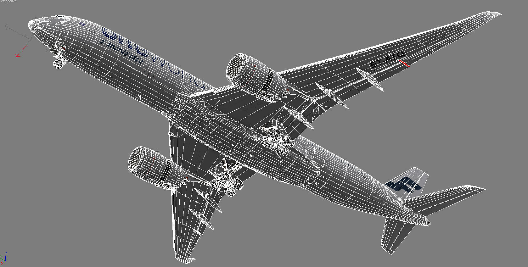 Airbus A350-900 XWB Finnair oneworld Low-poly 3D model_15
