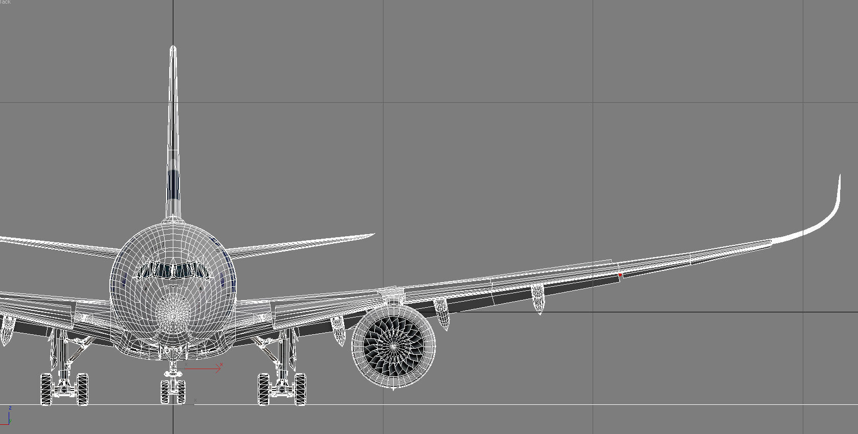 Airbus A350-900 XWB Finnair oneworld Low-poly 3D model_19