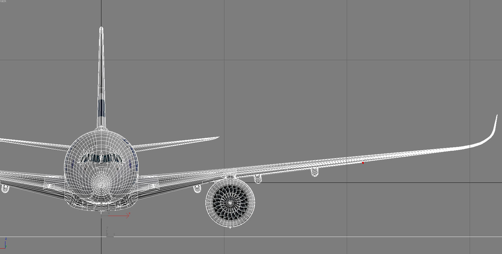 Airbus A350-900 XWB Finnair oneworld Low-poly 3D model_17