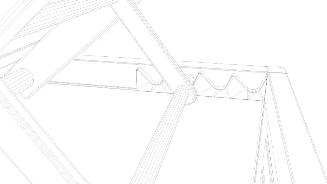 Beach chair Set 3D model_30