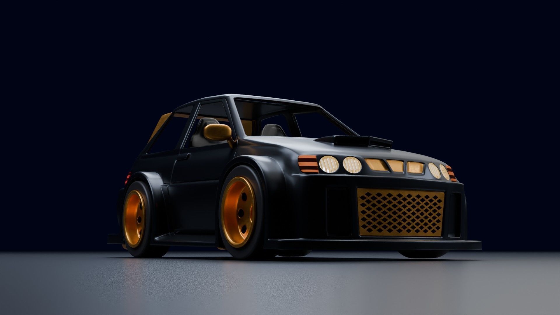 3D Print-Ready Hotwheels Starlet GT 3D print model_5