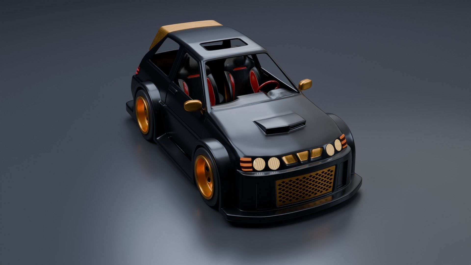 3D Print-Ready Hotwheels Starlet GT 3D print model_4