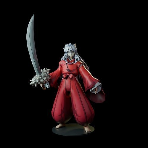 Inuyasha 3D print model