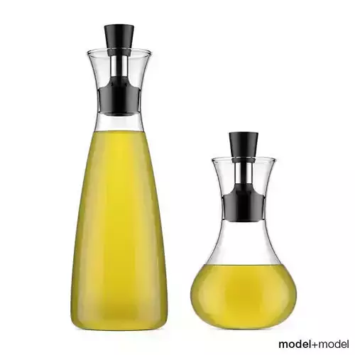 Oil and Vinegar Carafe Free 3D model