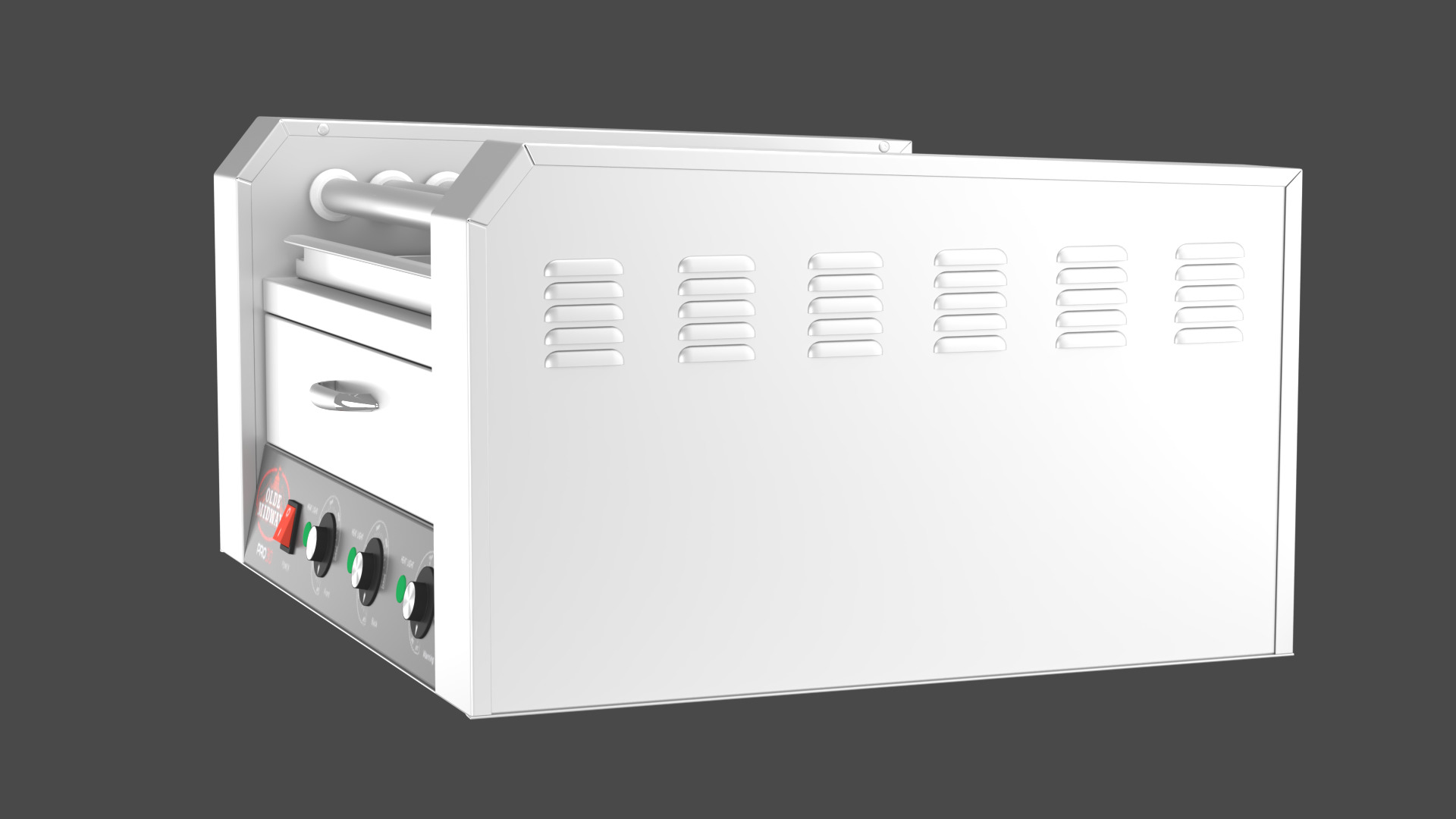 Sausages Baking Machine 3D Model 3D model_3