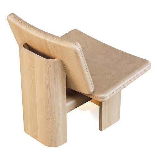 Passoni Arquus-TI - Lounge Chair 3D model 7