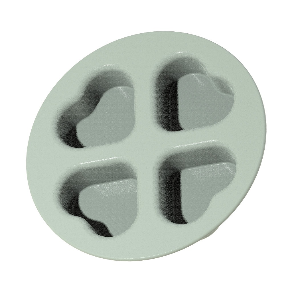 Heart Shape Cake Mold 3D print model_1