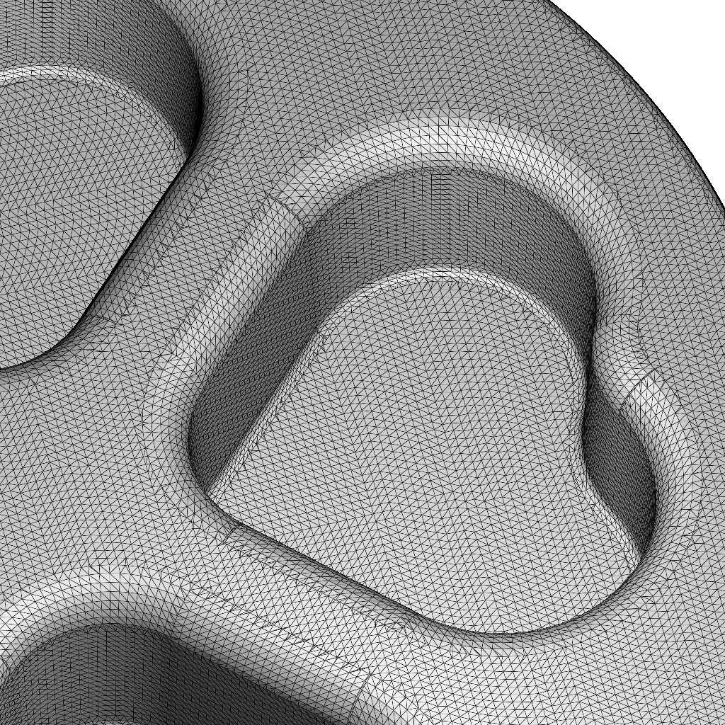 Heart Shape Cake Mold 3D print model_4