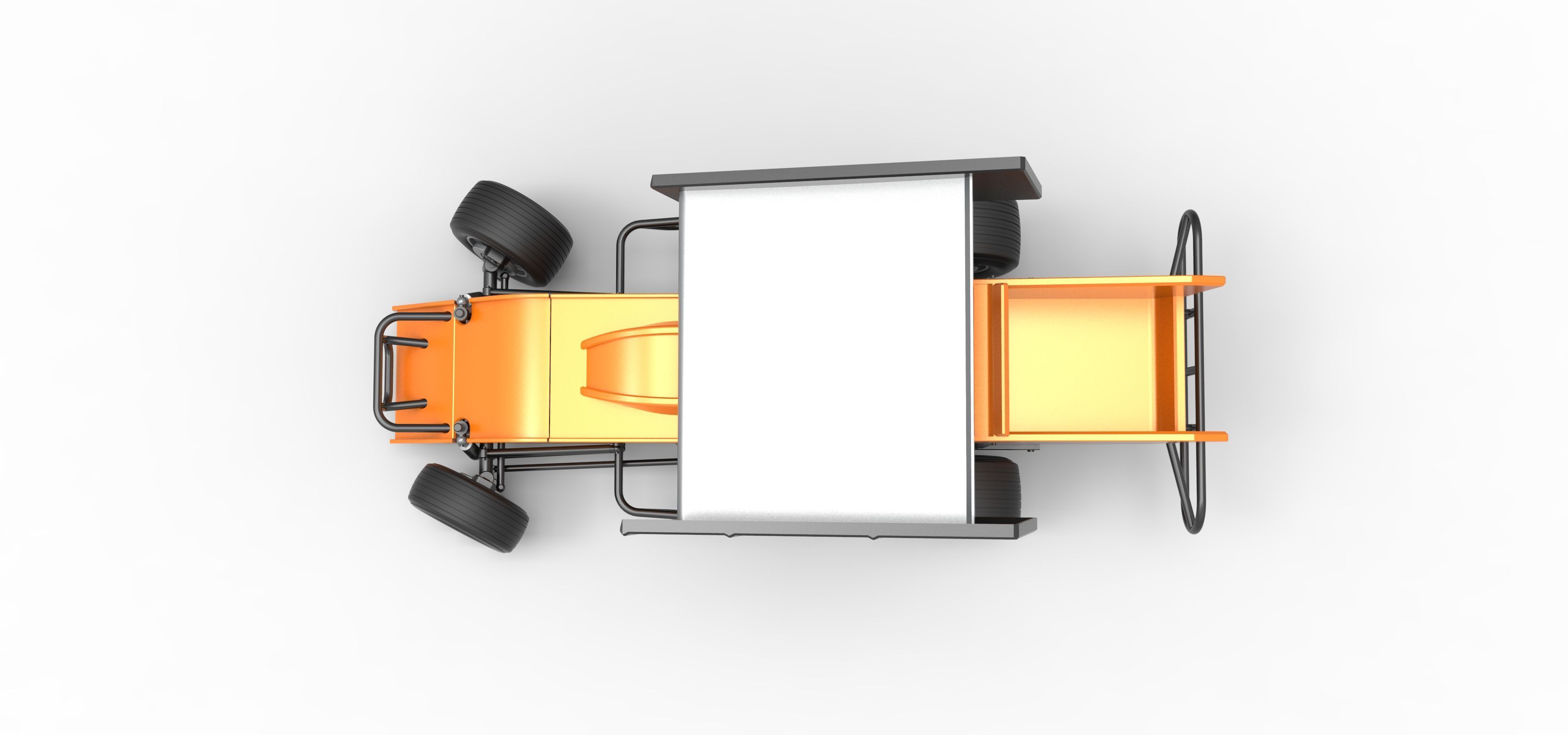 Southern Wing Modified Stock car while turning Scale 1 to 25 3D print model_11
