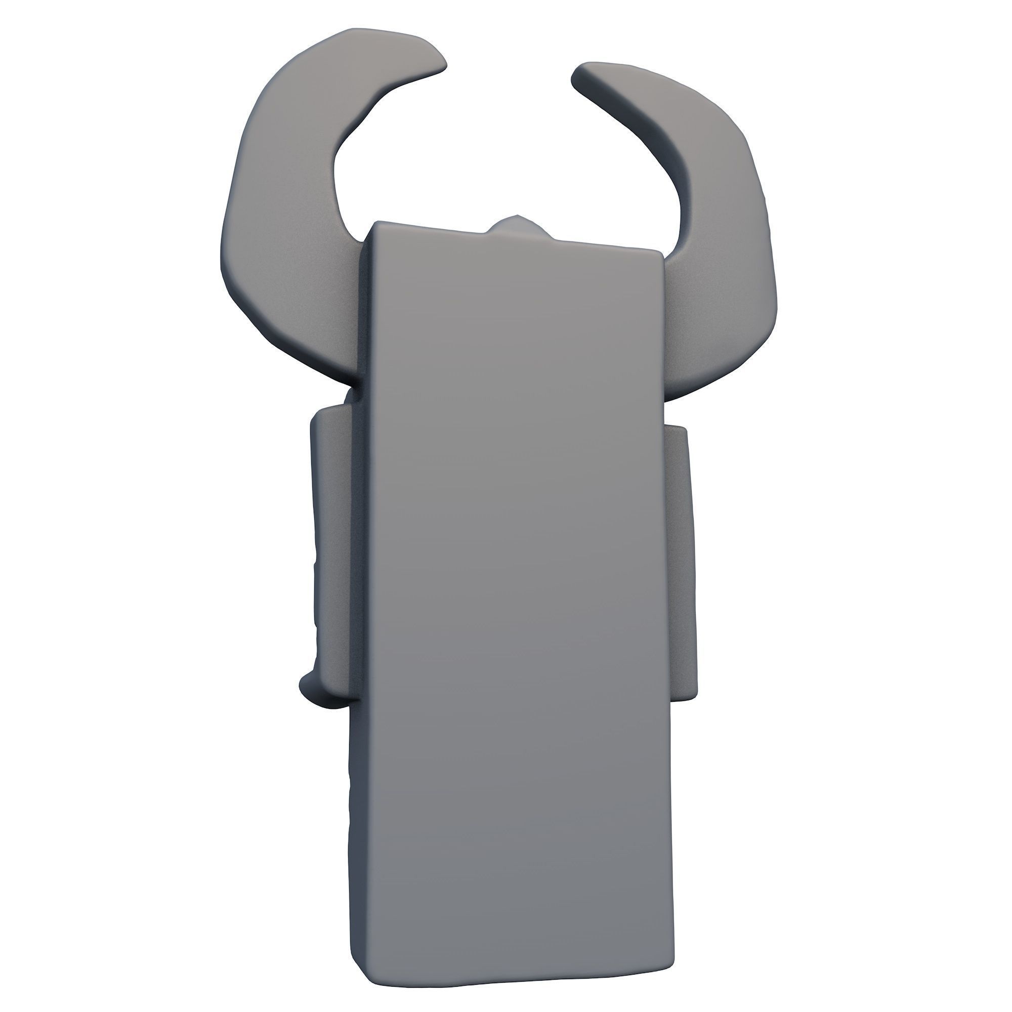 Stone Sculpture Viking Warrior 3D print model_3