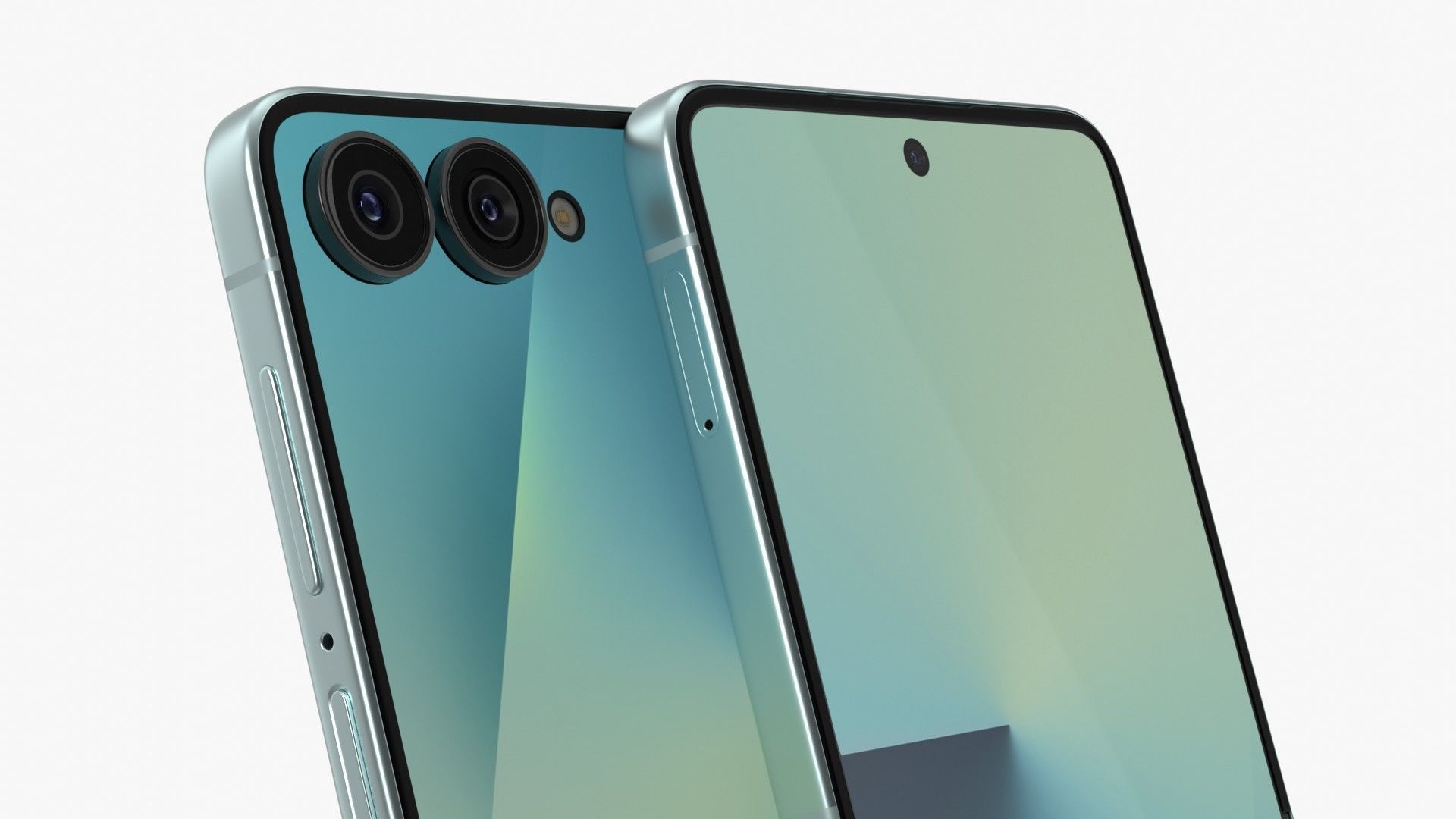 Samsung Galaxy Z Flip 7 Low-poly 3D model_12