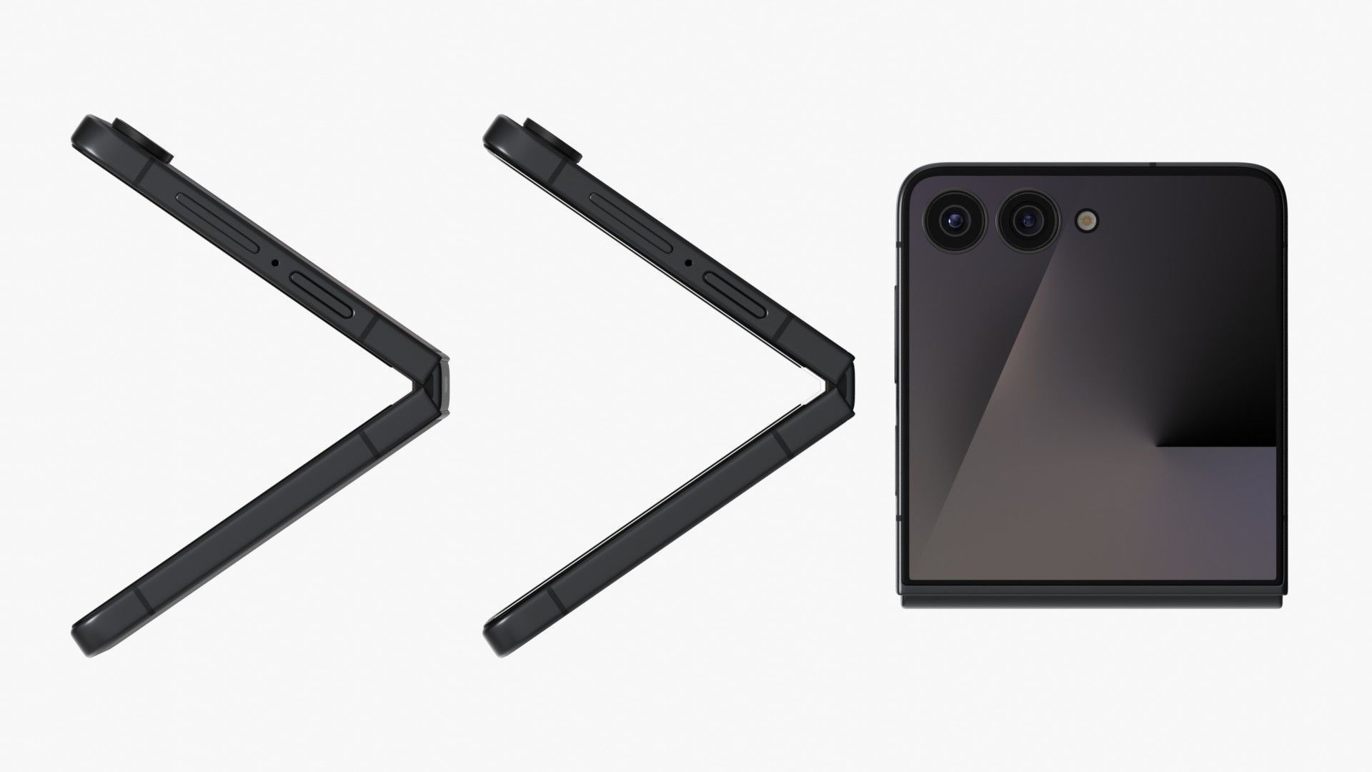 Samsung Galaxy Z Flip 7 Low-poly 3D model_25