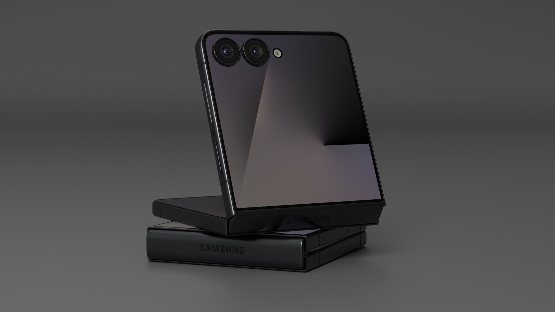 Samsung Galaxy Z Flip 7 Low-poly 3D model_23