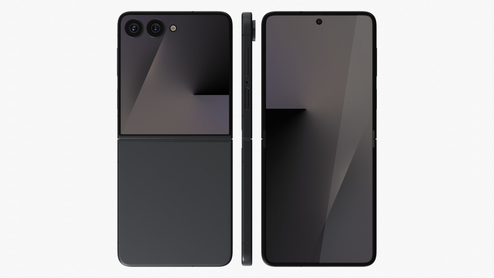 Samsung Galaxy Z Flip 7 Low-poly 3D model_19