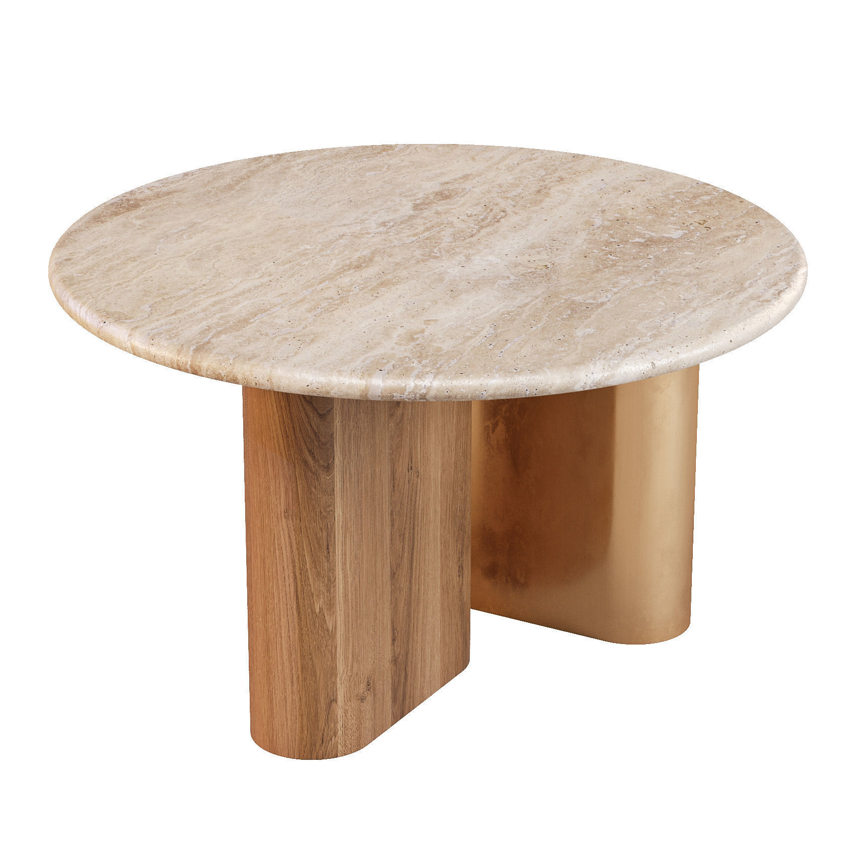 Giulio Marelli OnnO - Coffee and Side Tables Set 01 3D model_1