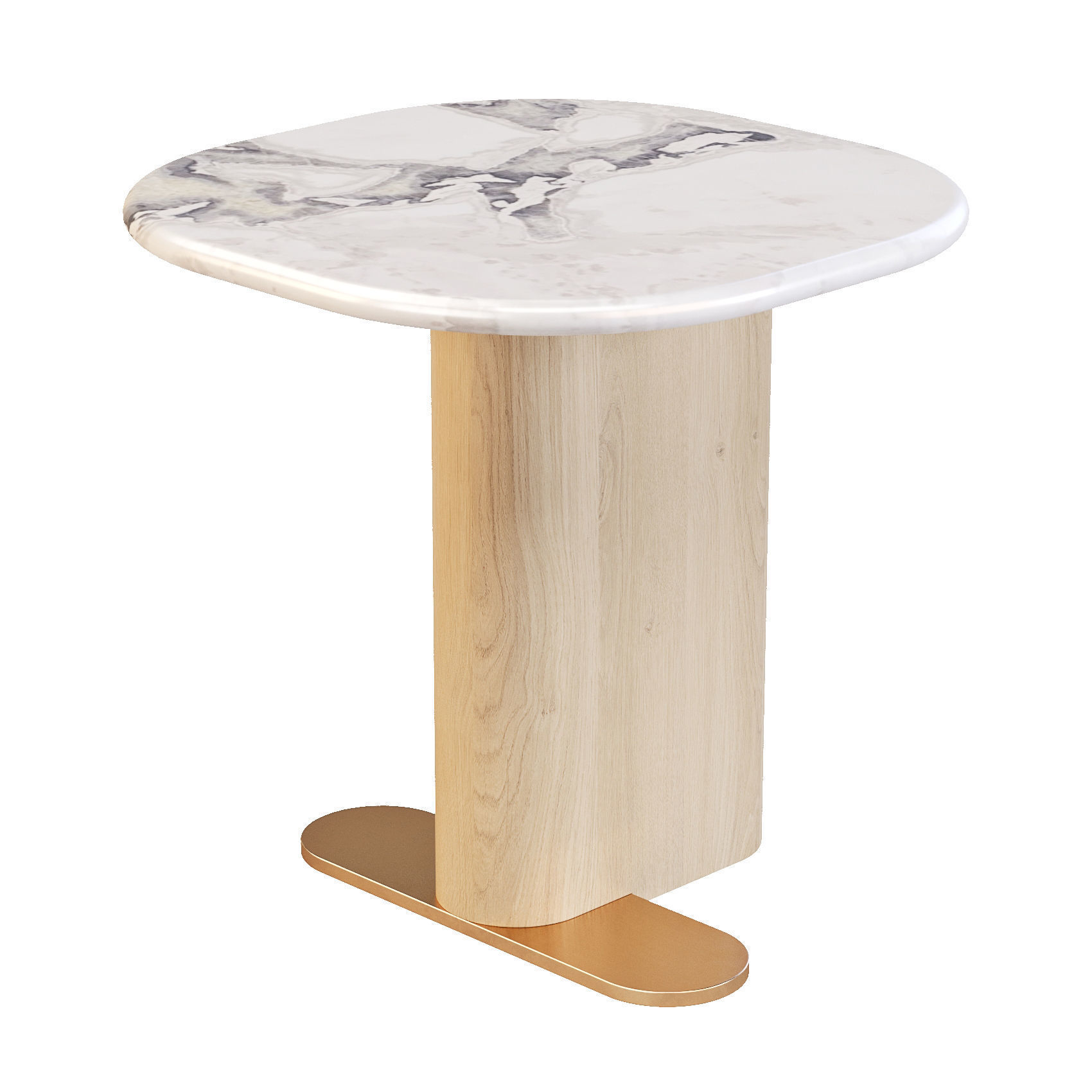 Giulio Marelli OnnO - Coffee and Side Tables Set 02 3D model_2