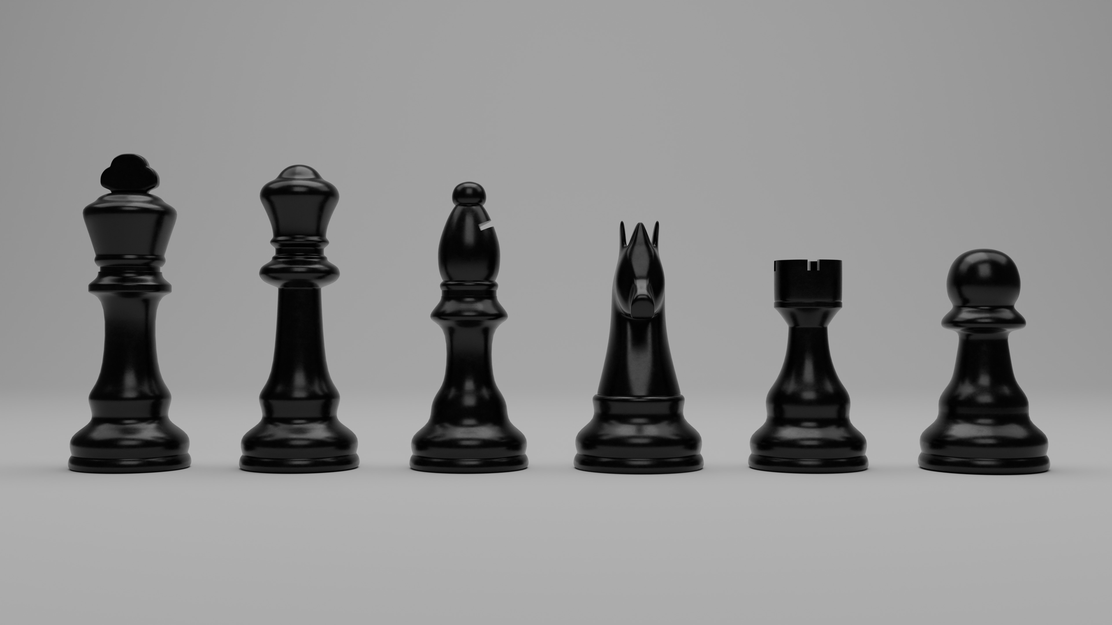Chessboard 3D model_5