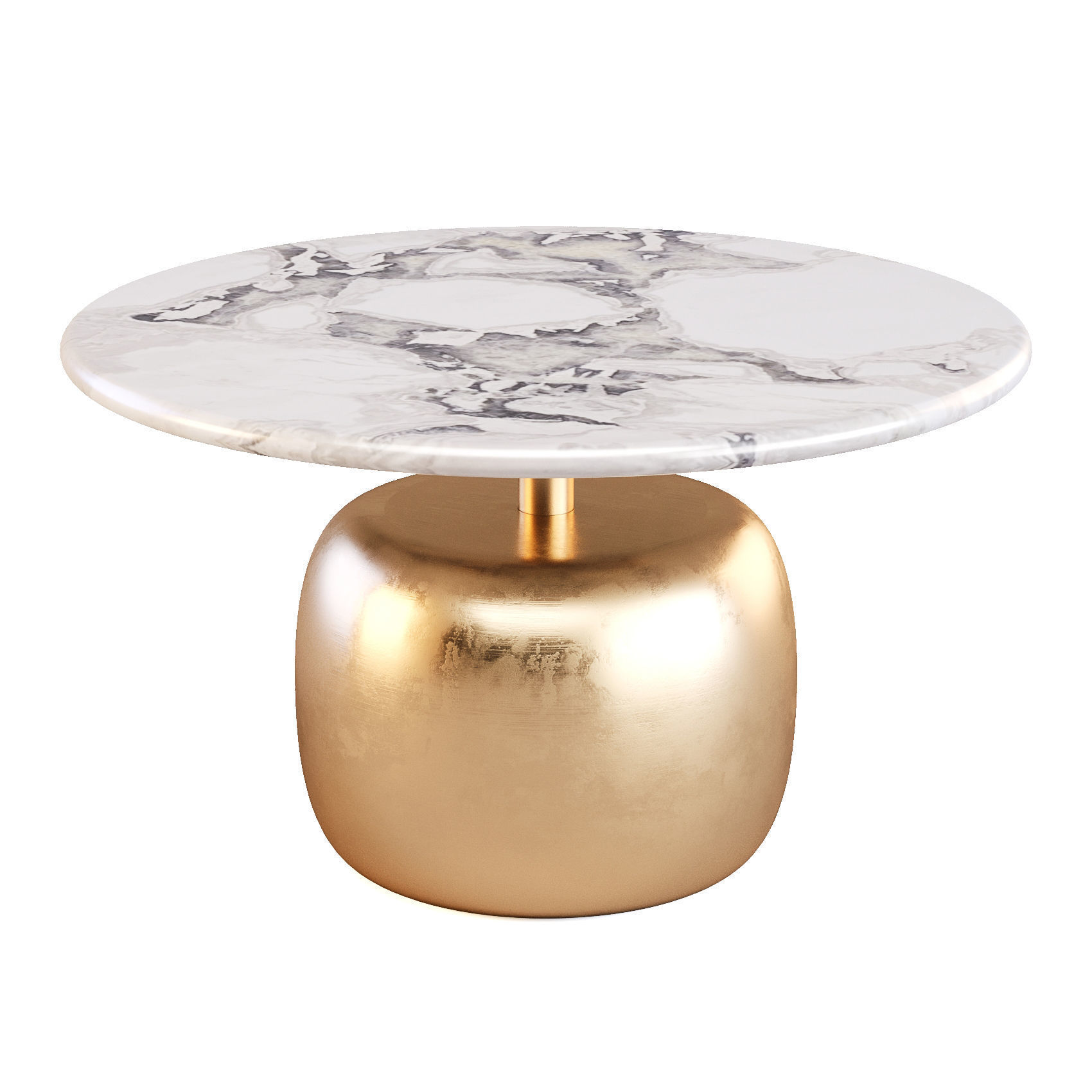 Giulio Marelli Lua - Coffee and Side Tables 3D model_3