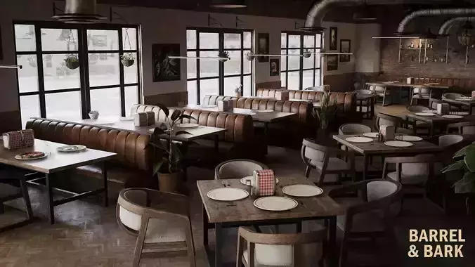 Pizza Restaurant Environment