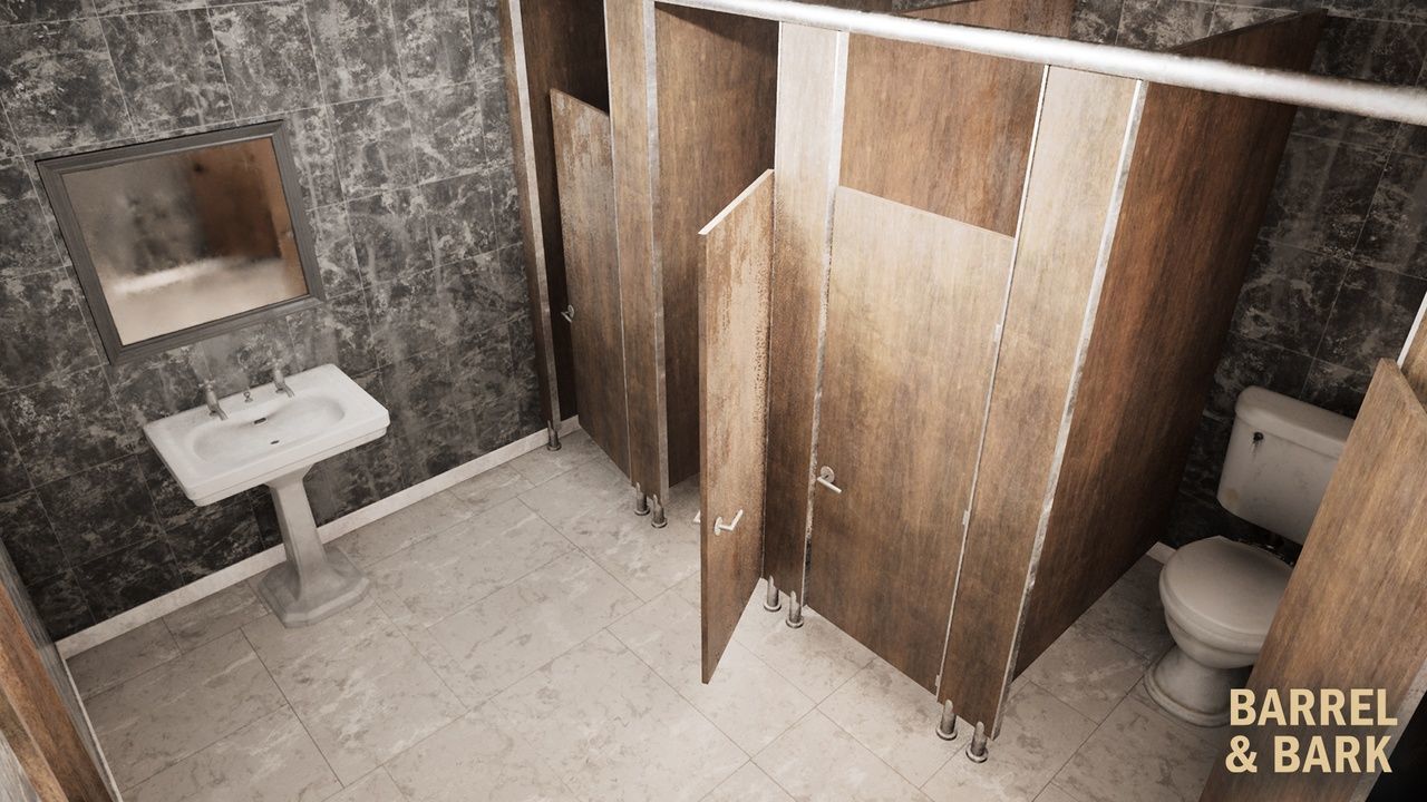 Pizza Restaurant Environment Low-poly 3D model_24