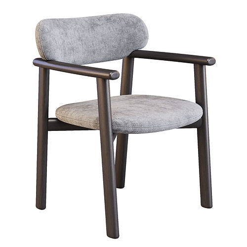 Giulio Marelli Afra - Dining Chair 3D model