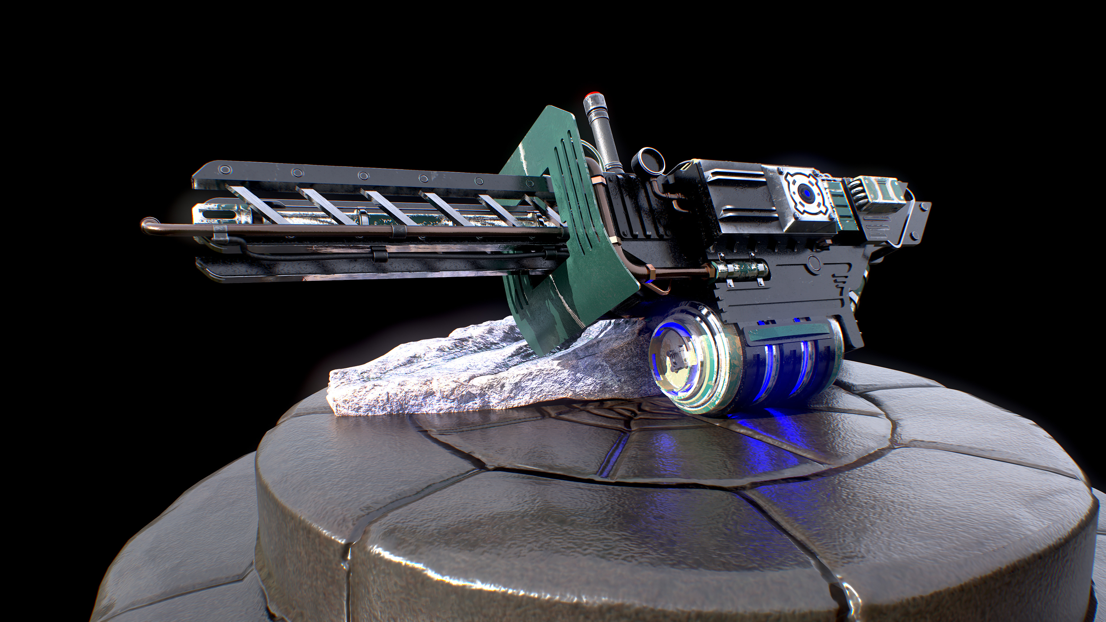 Flamethrower 3D model_4