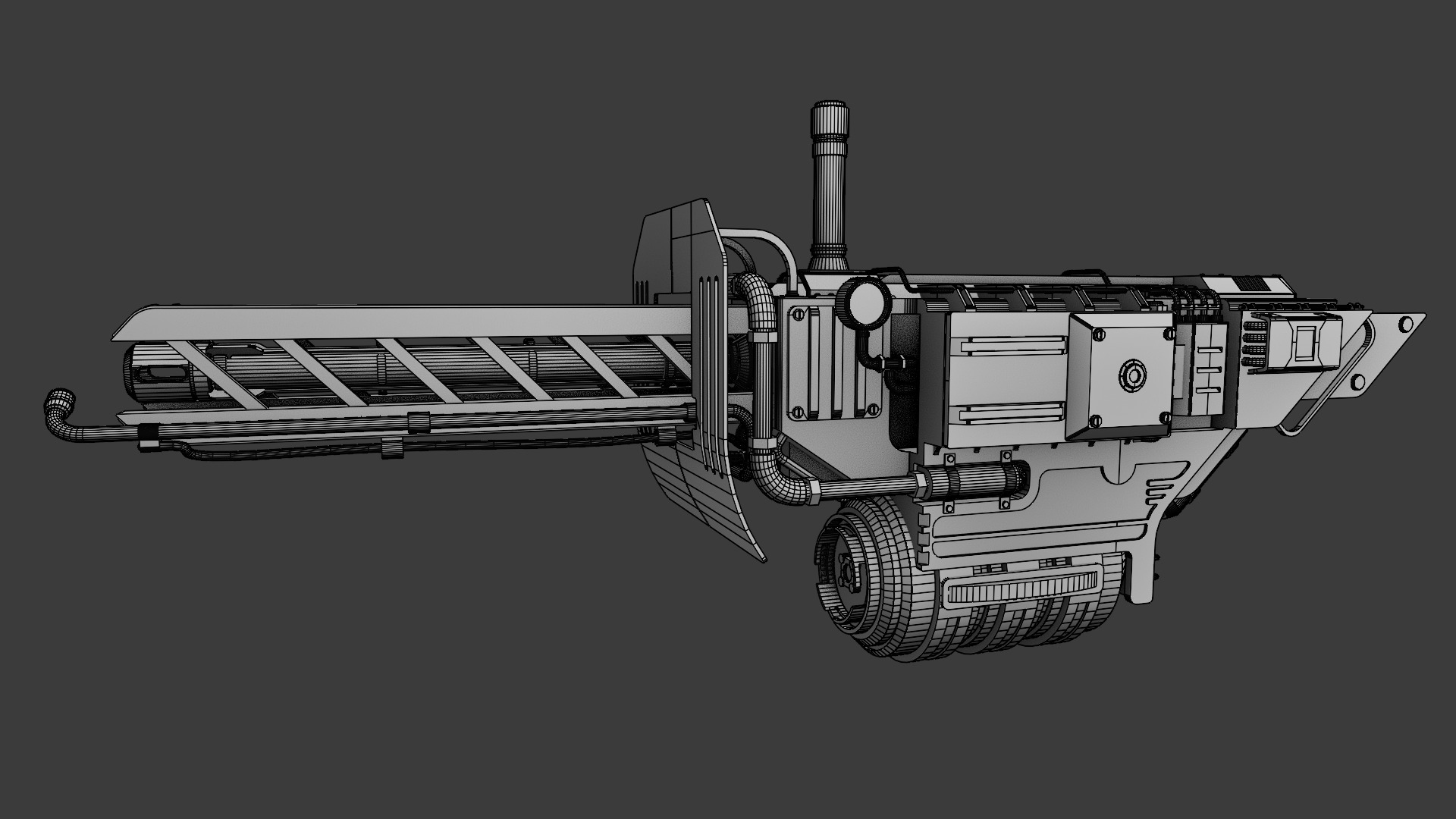 Flamethrower 3D model_8