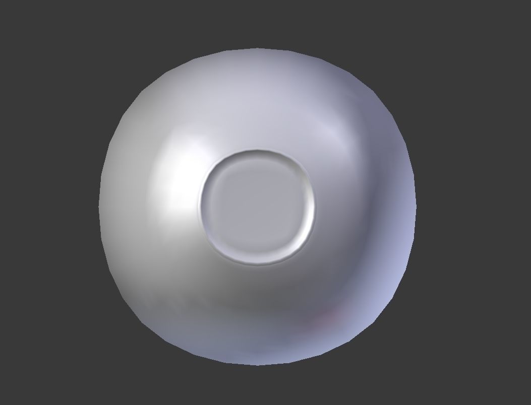 Wood Bowl 3D model_6