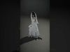 Skeletal Bride Character Model  Rigged and Animated Low-poly 3D model_2