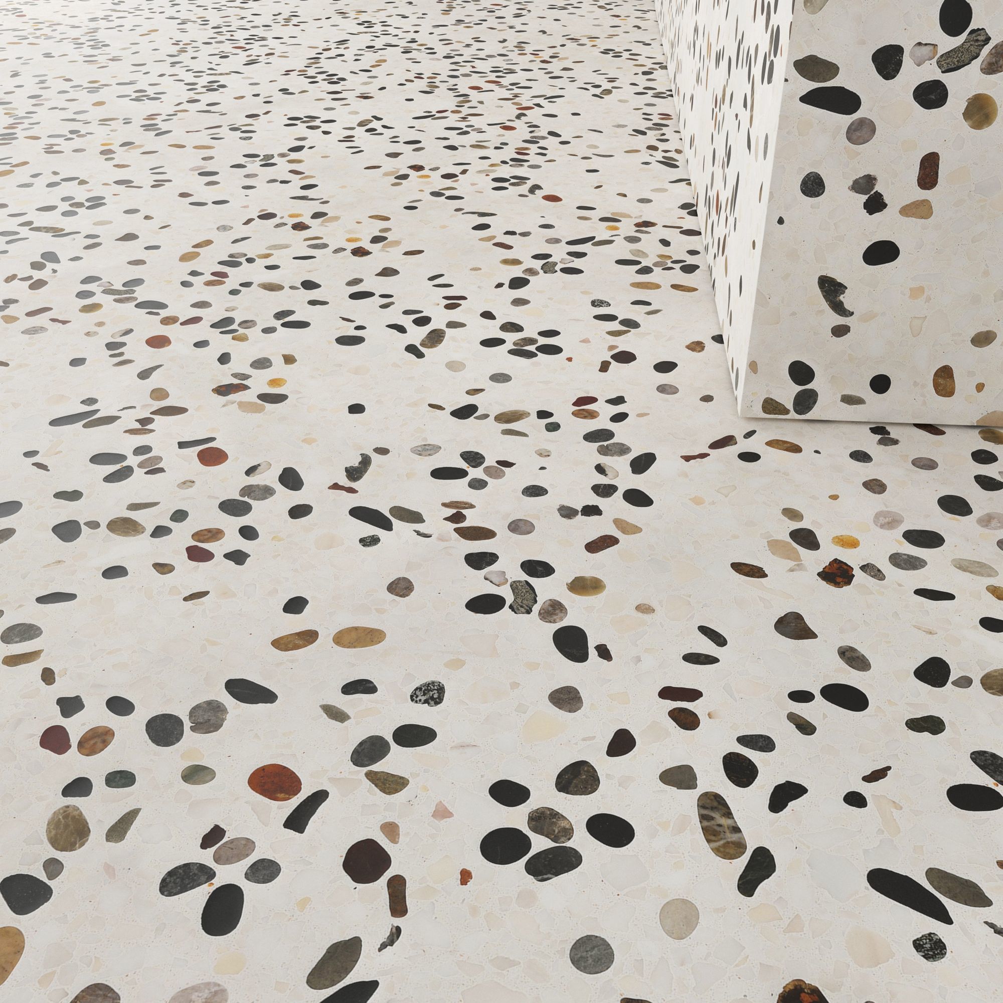 Terrazzo Porcelain tiles - set 01 Texture_5