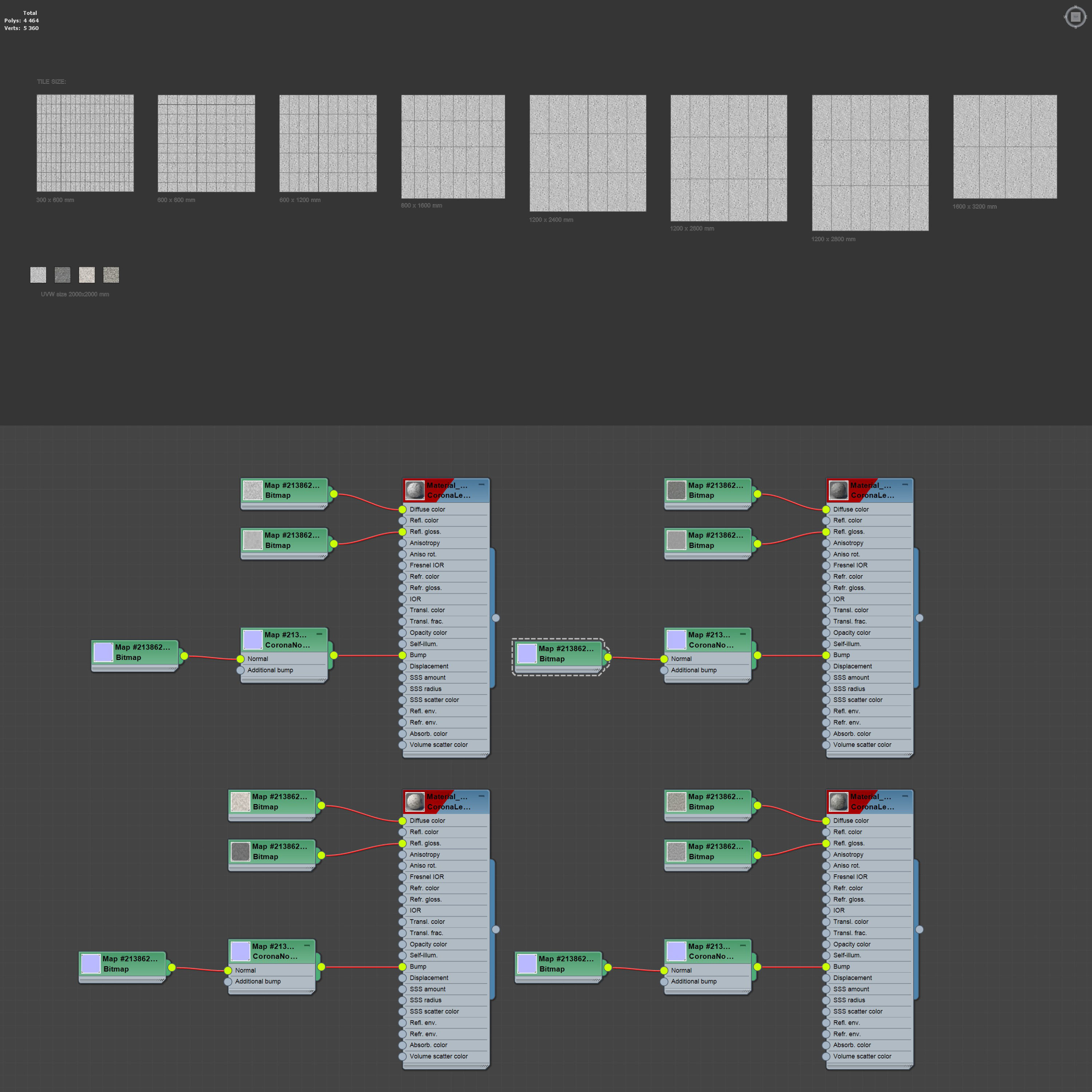 Terrazzo Porcelain tiles - set 01 Texture_7