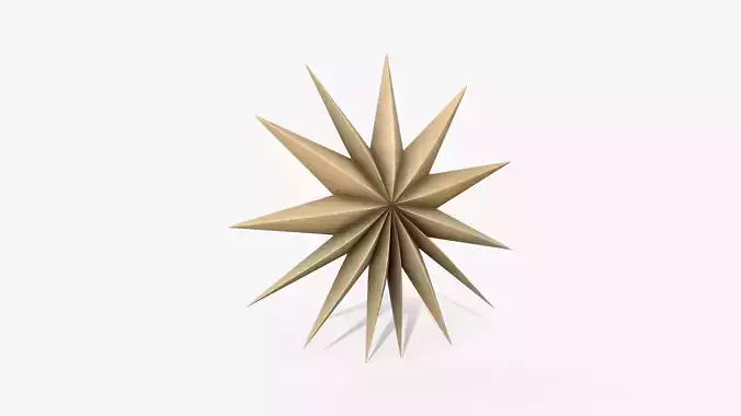 Cardboard Star Origami