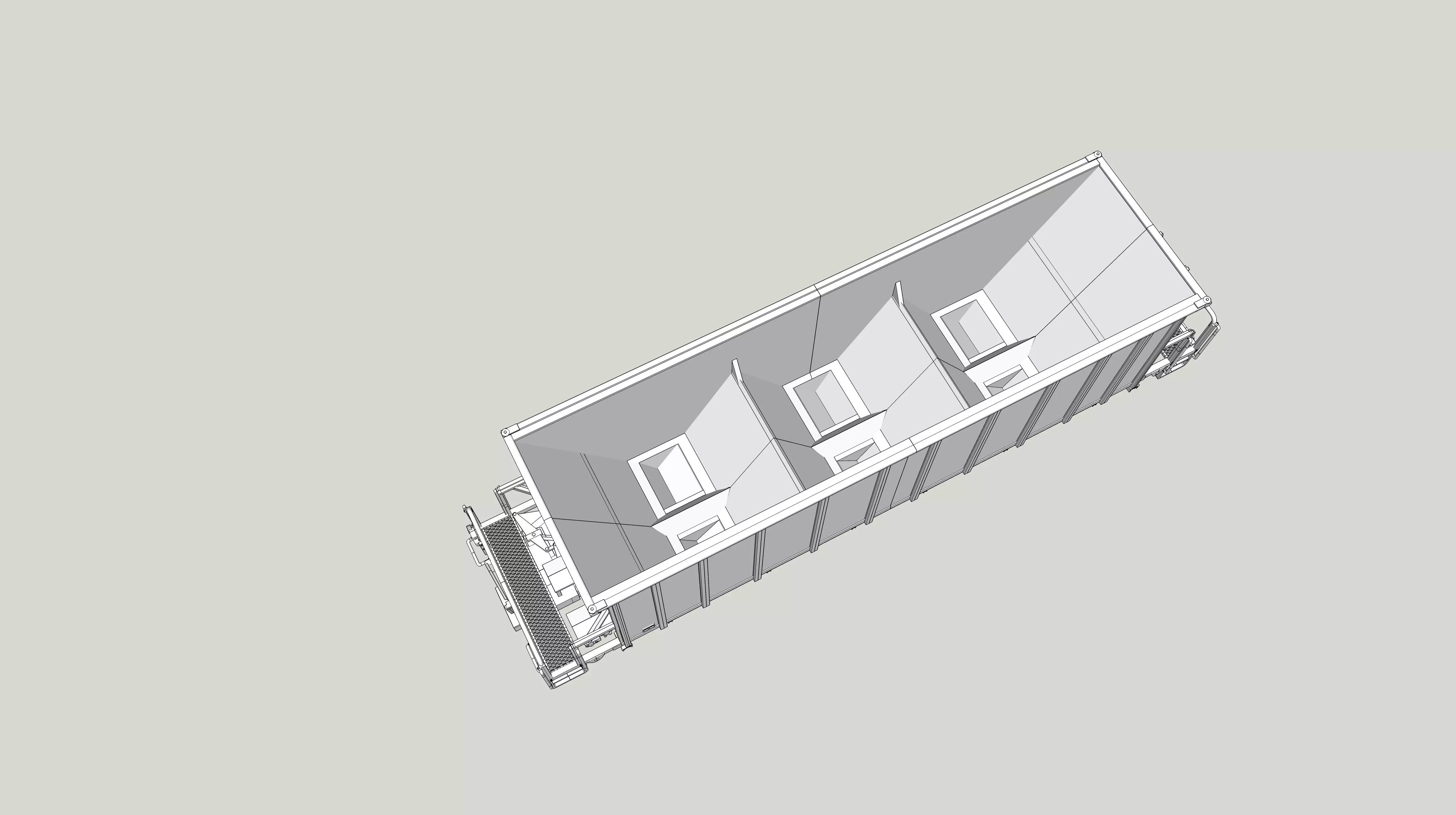 Dura-Max Hopper HO O N Scales 3D print model_7