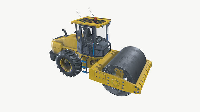 Road Roller 3D model