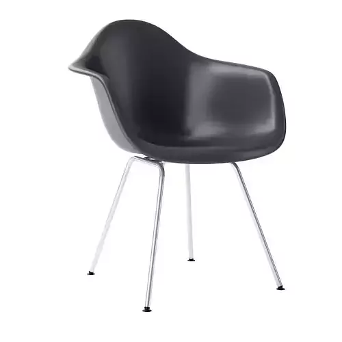 Armchair DAX Four Legged by Vitra 3D model