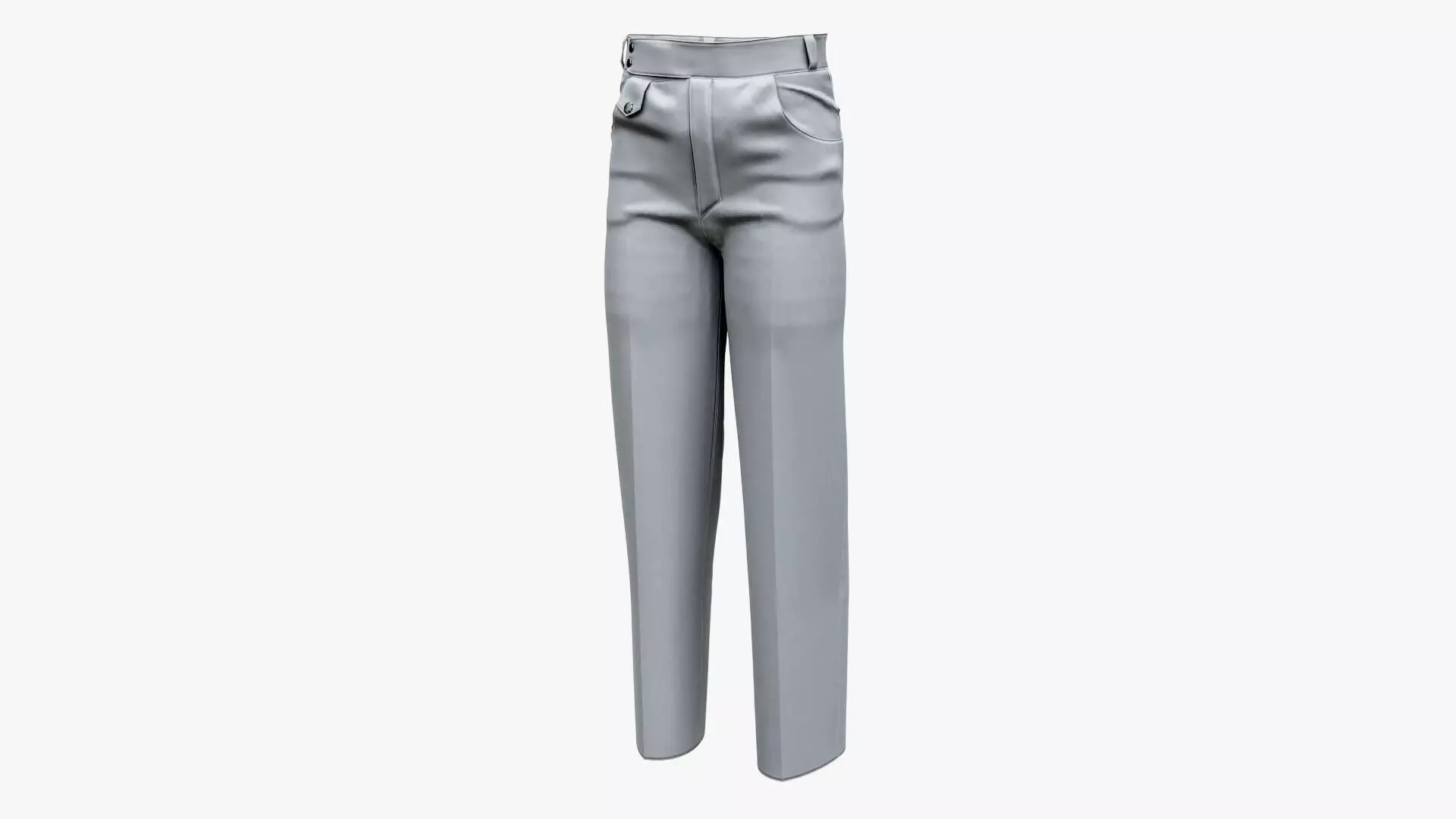 Formal Vintage Pants Low-poly 3D model