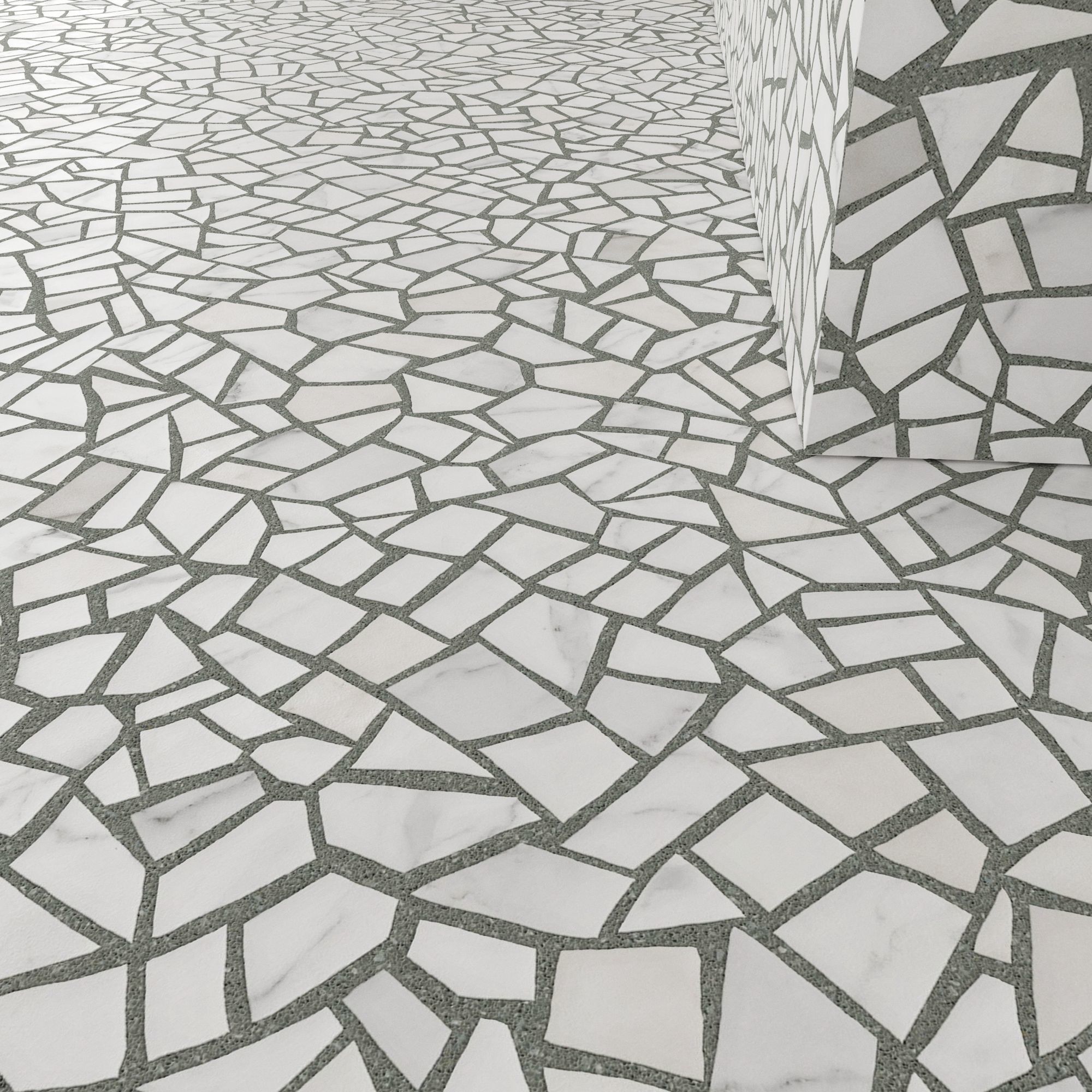Terrazzo Porcelain tiles - set 03 Texture_5