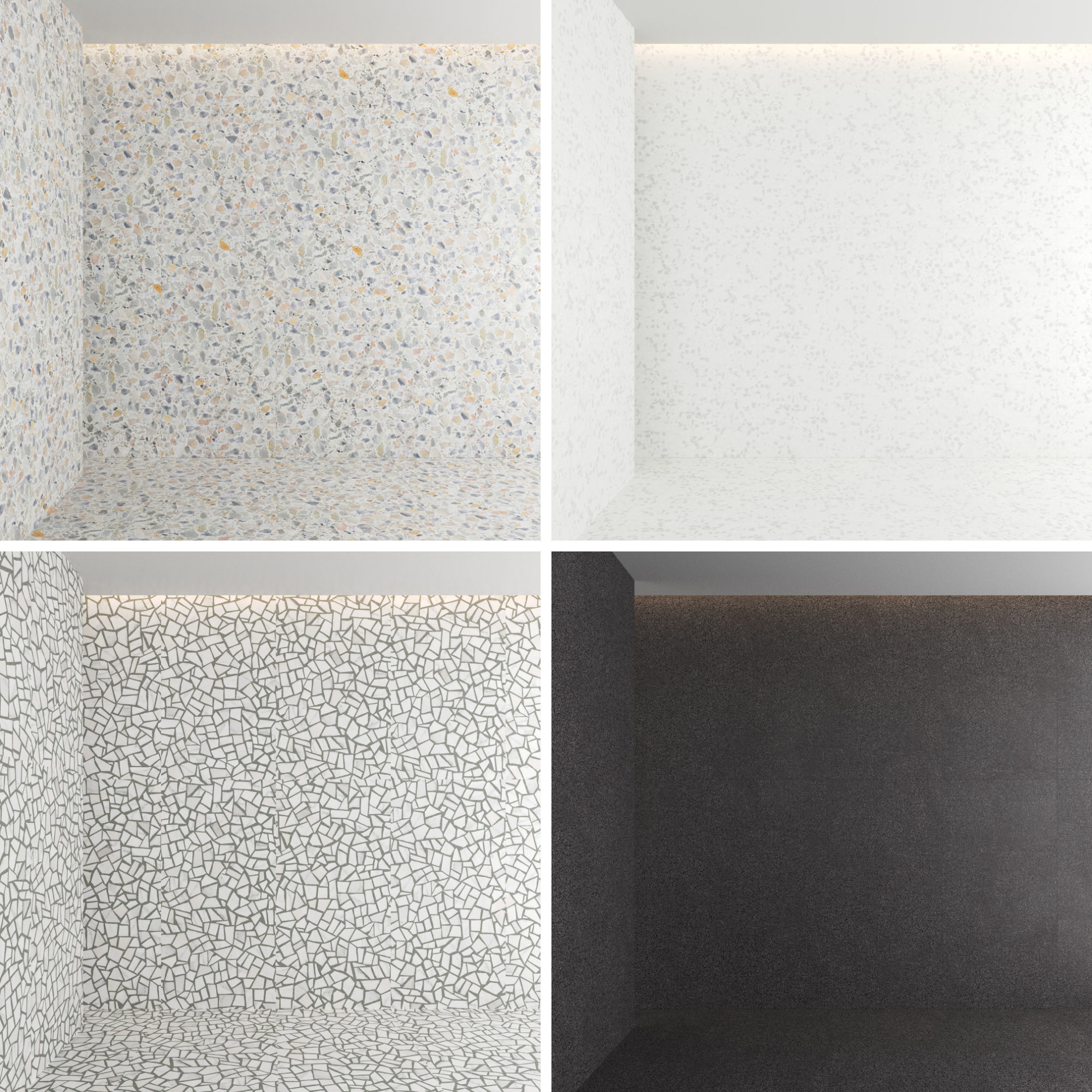 Terrazzo Porcelain tiles - set 03 Texture_2