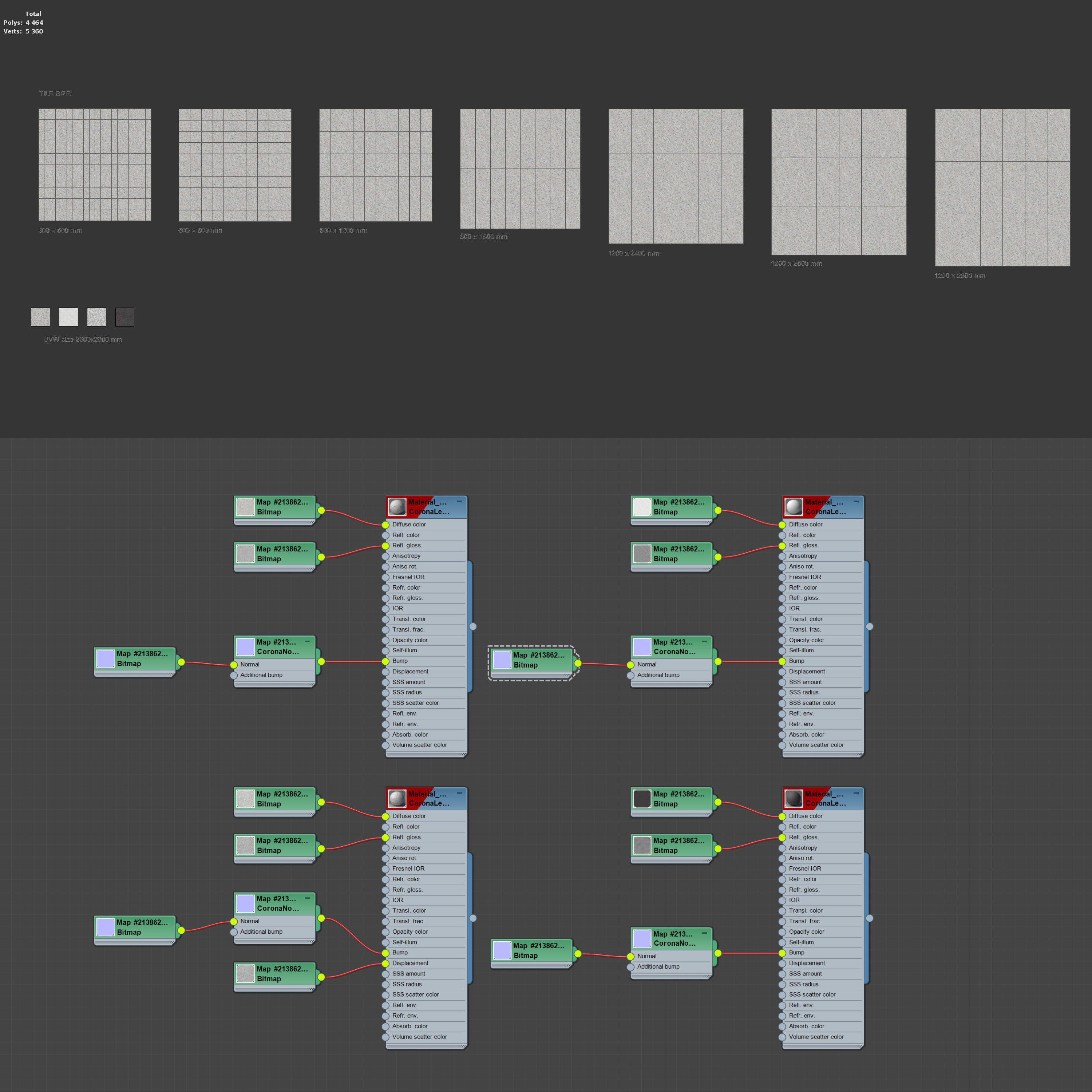 Terrazzo Porcelain tiles - set 03 Texture_7