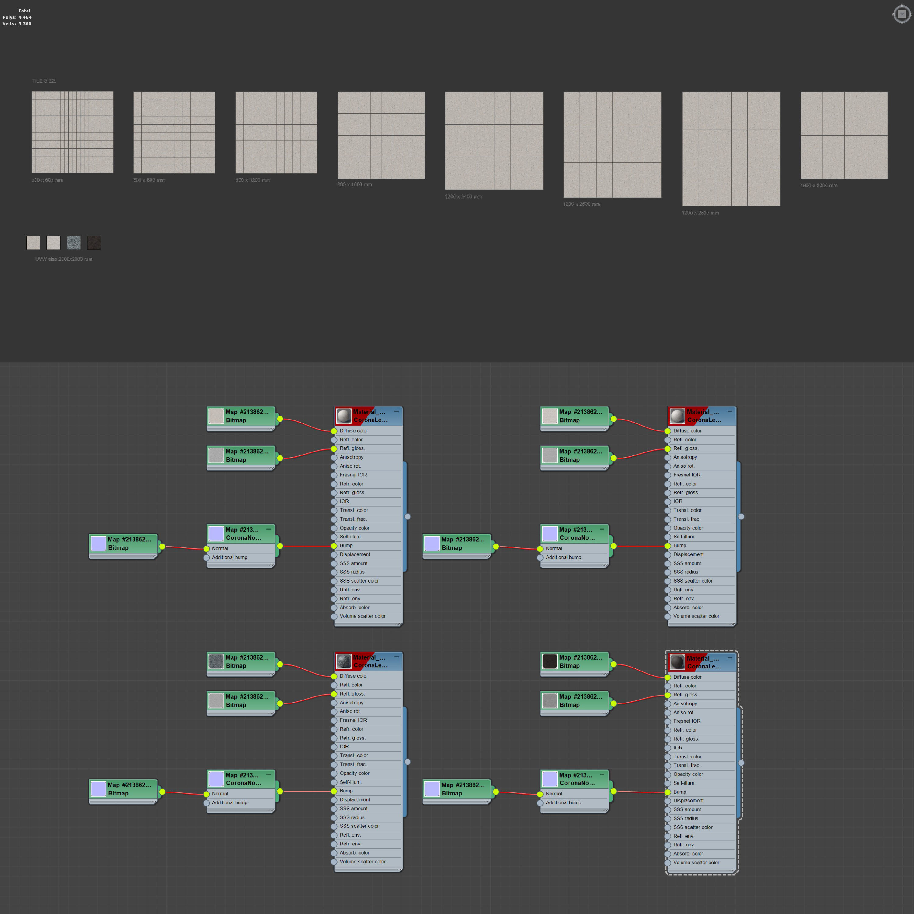 Terrazzo Porcelain tiles - set 04 Texture_7