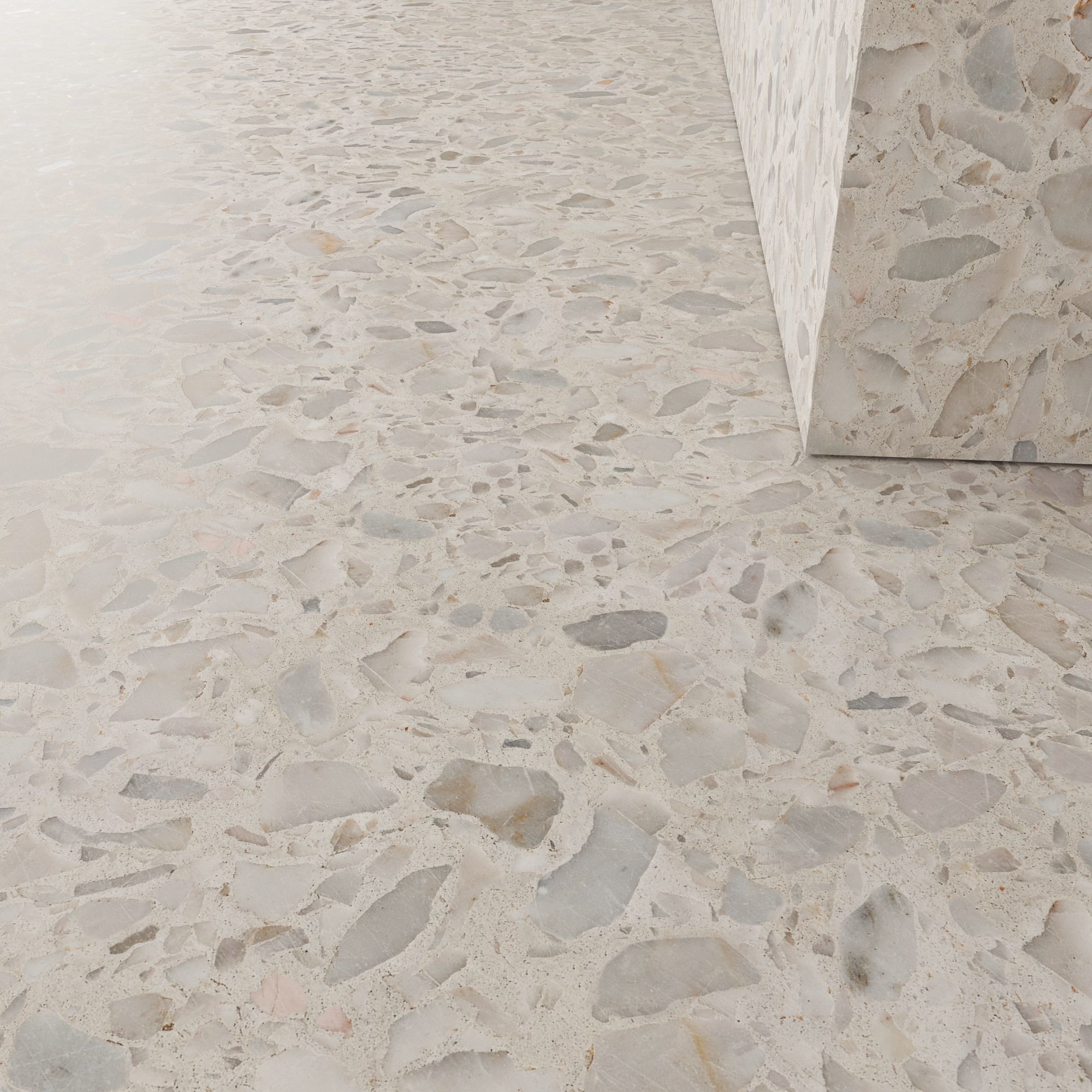 Terrazzo Porcelain tiles - set 04 Texture_3