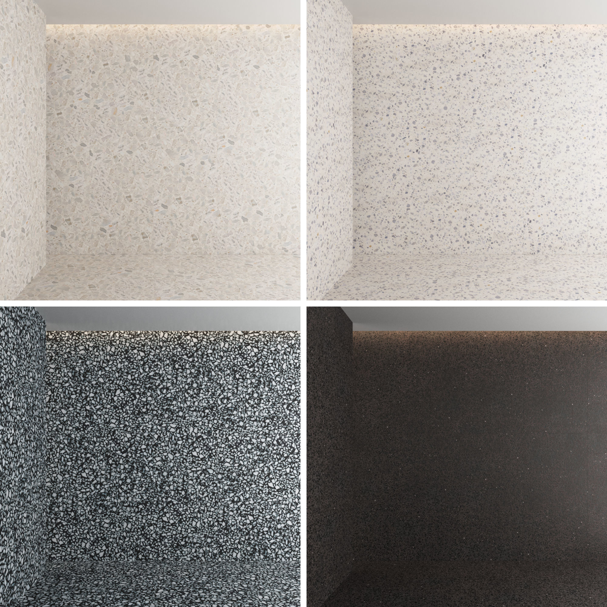 Terrazzo Porcelain tiles - set 04 Texture_2