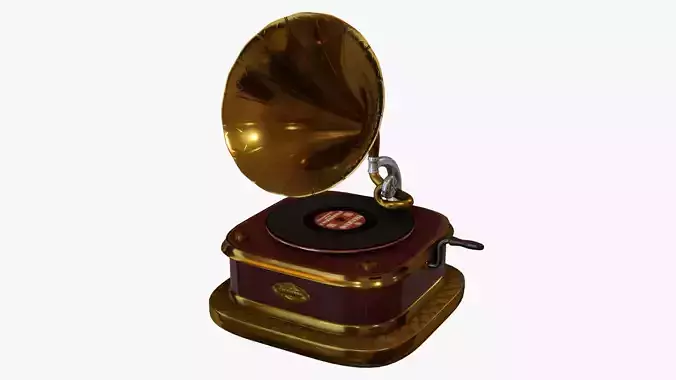 Gramophone Art Deco